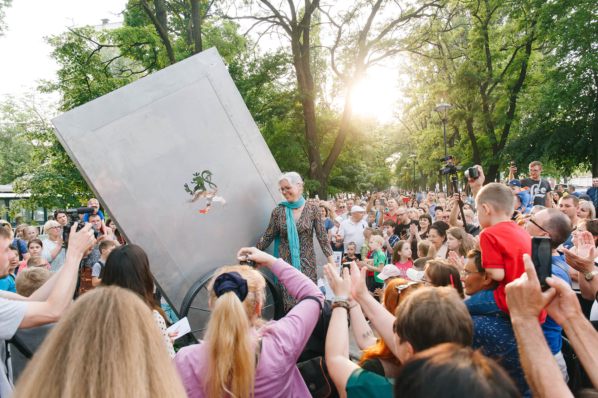 Grand opening of the Contemporary Sculpture Boulevard in Bila Tserkva city